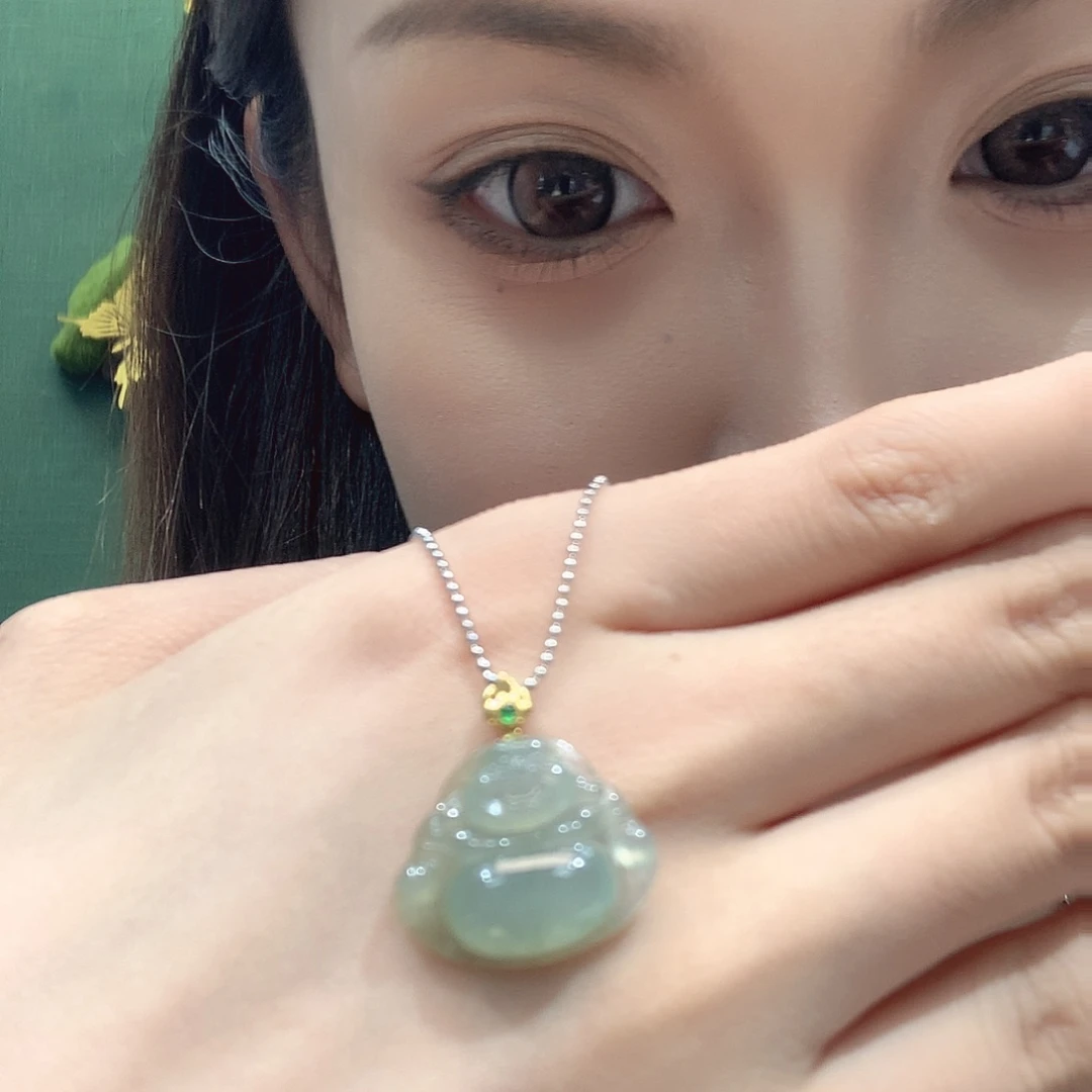 未镶嵌戒指翡翠佛公吊坠