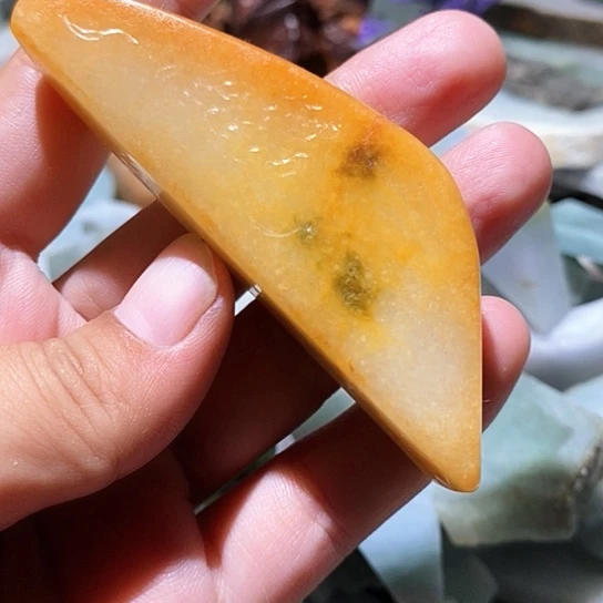 散珠翡翠边角料144