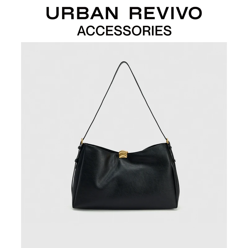 URBAN REVIVO2025秋季新款女新年战袍单肩斜挎包UAWB50029