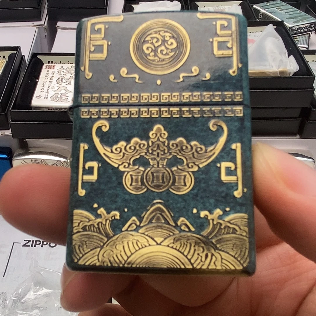 铜黄铜时刻经雕工艺品
