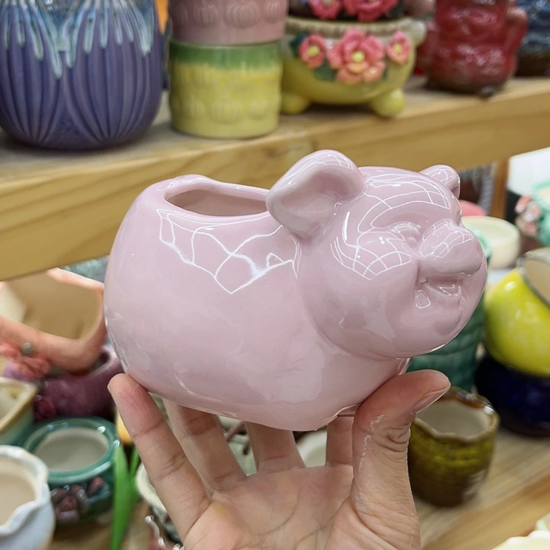 【闪购商品】陶瓷花盆