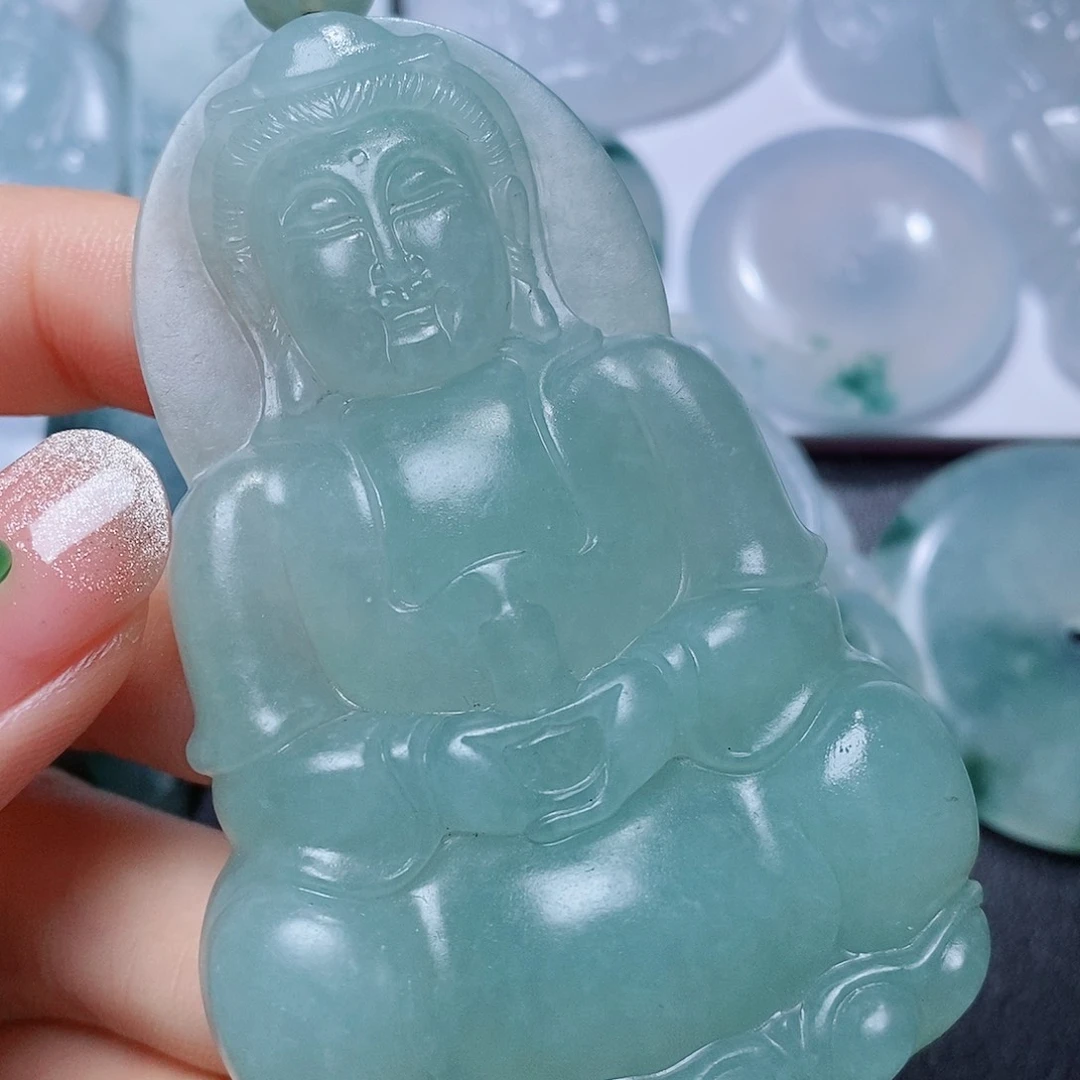 石***司定制翡翠未镶嵌毛货付款后联系客服确认抛光