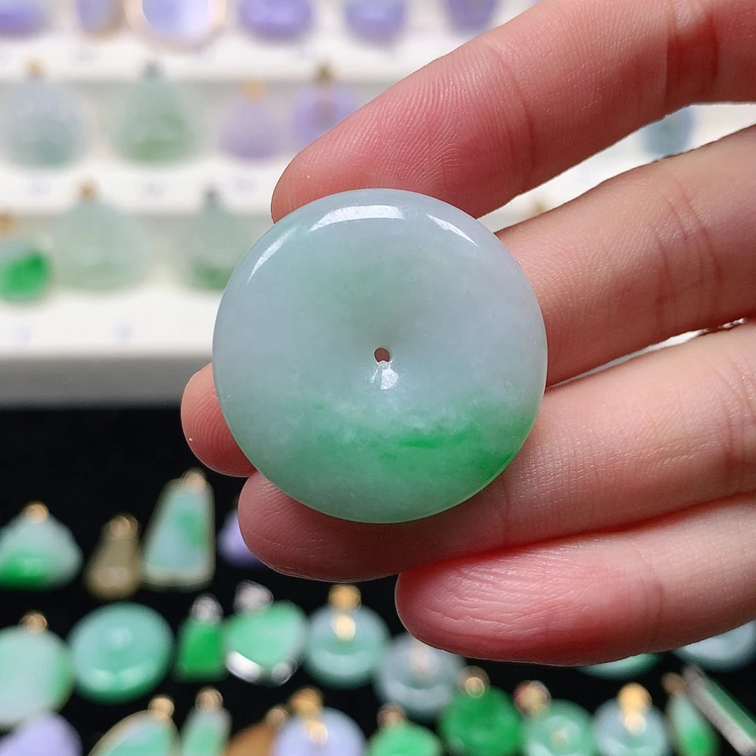 颈饰未镶嵌翡翠翡翠吊坠