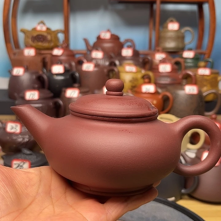 茶壶紫砂微瑕不带证书礼盒300cc