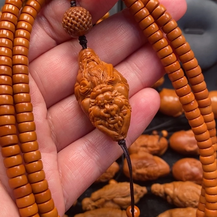 董***生手串/手链橄榄核财神脖挂