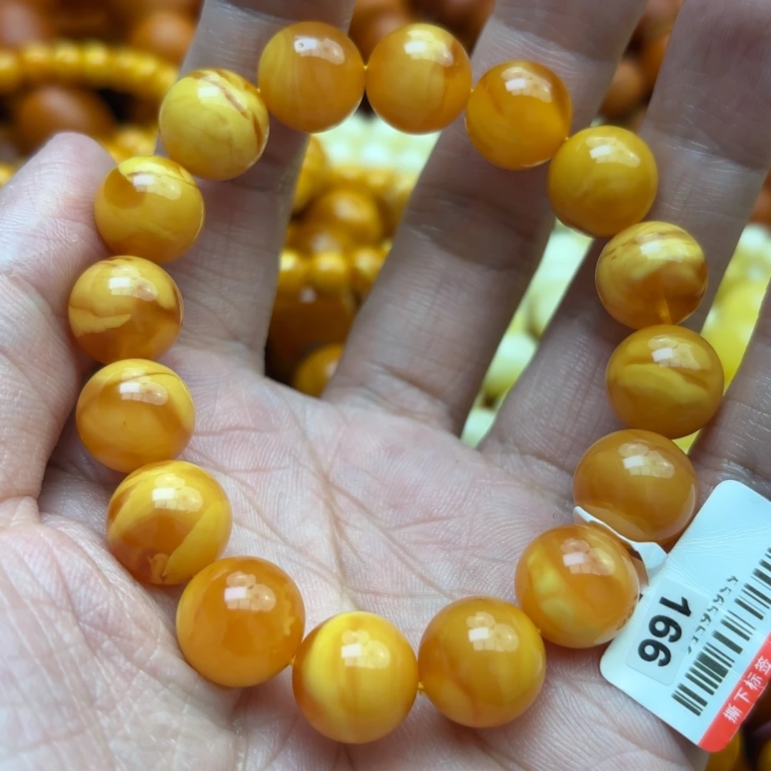 琥珀手链未镶嵌蜜蜡