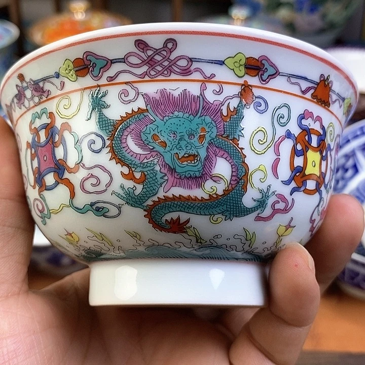 景德镇陶瓷藏式茶碗