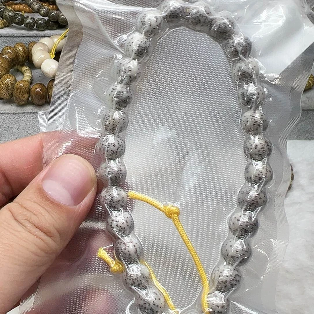 星月菩提手串84灭火月留白星月菩提手持0.9圆