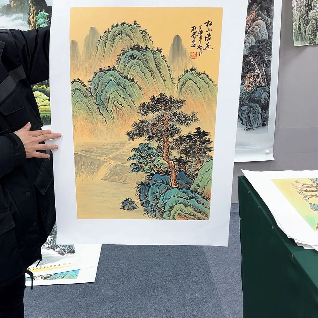 国画宣纸国画纯手绘作品