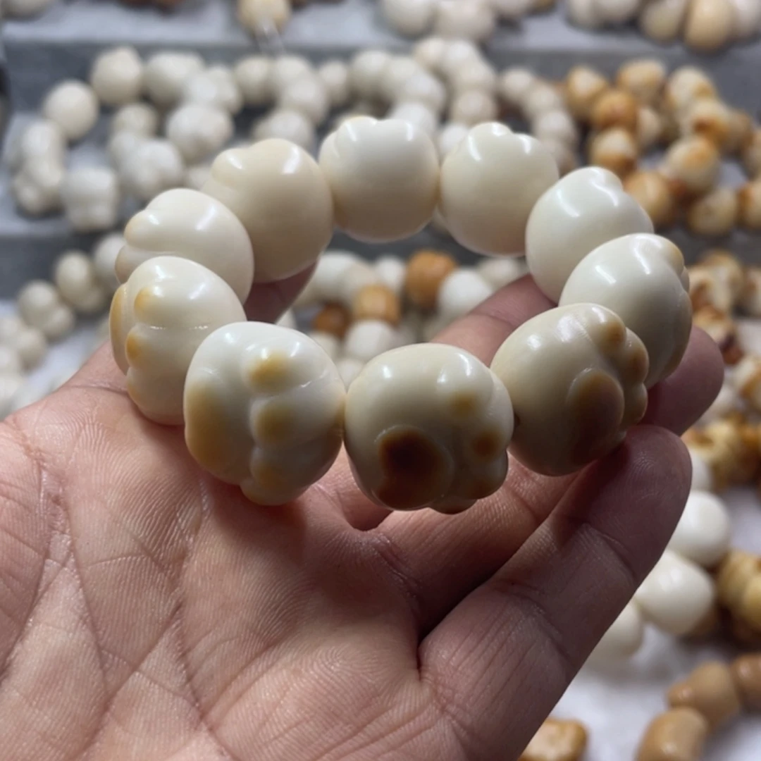 吊坠菩提根/象牙果全品象牙果熊爪手串卡21