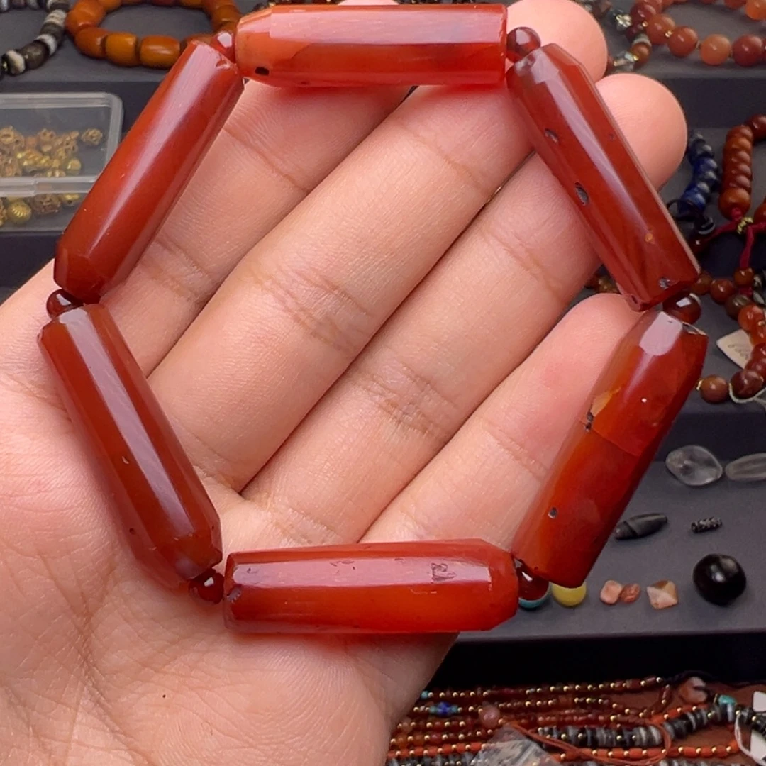 玛瑙/玉髓未镶嵌手链