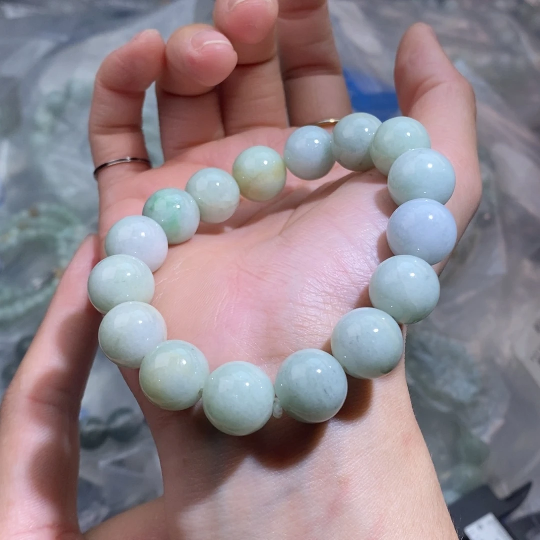 未镶嵌手串翡翠手串