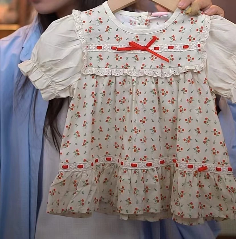 夏季套装组合PM8829/26v903 红花娃娃衫