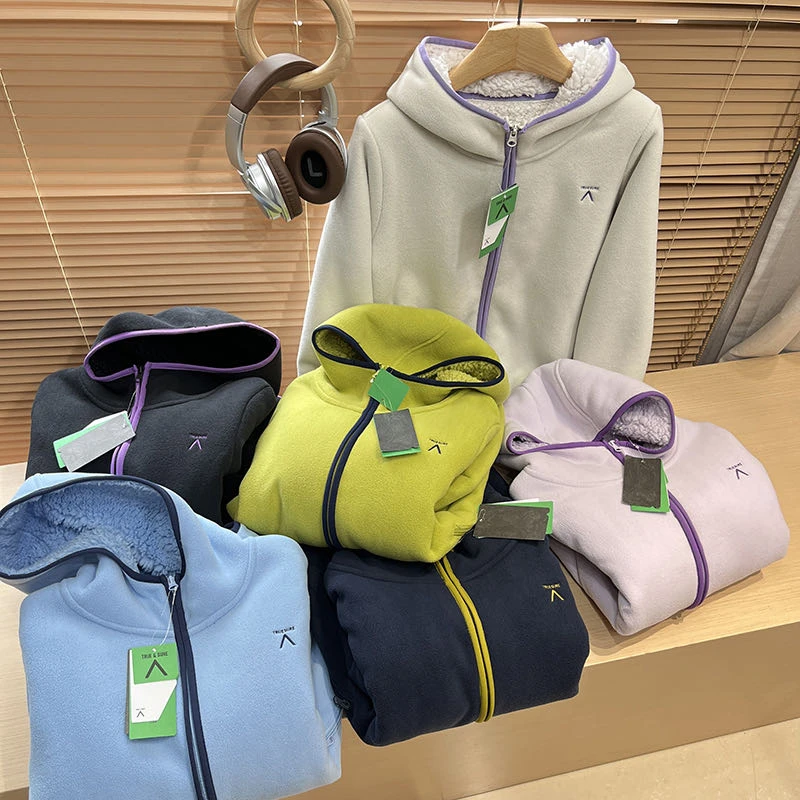 420G加绒保暖男女卫衣3518