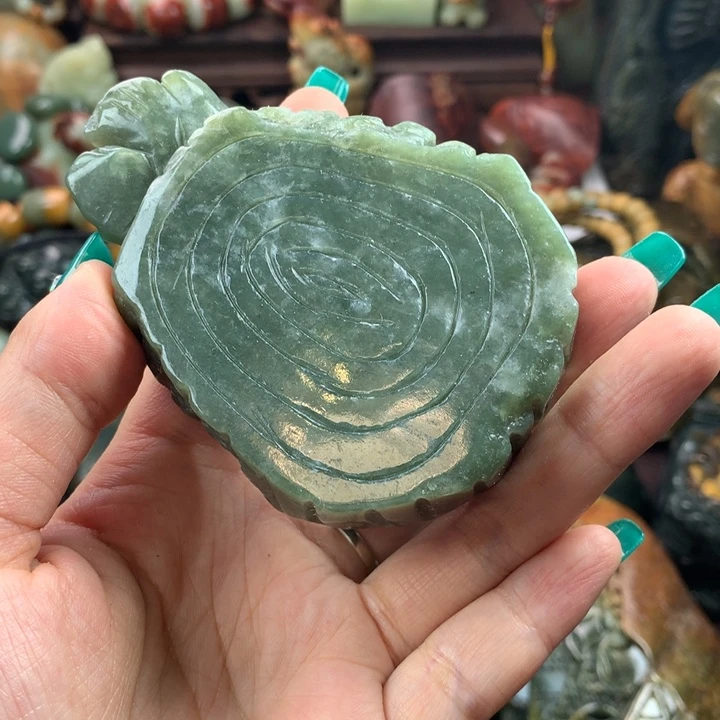 岫岩河磨玉（透闪石质玉）把件未镶嵌