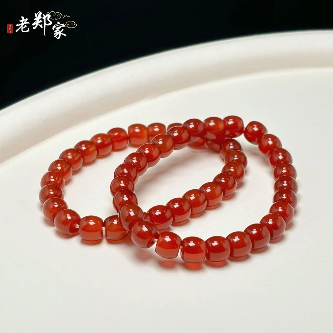 【老郑家】玛瑙手串一条 1178 多样性发一件 约8mm