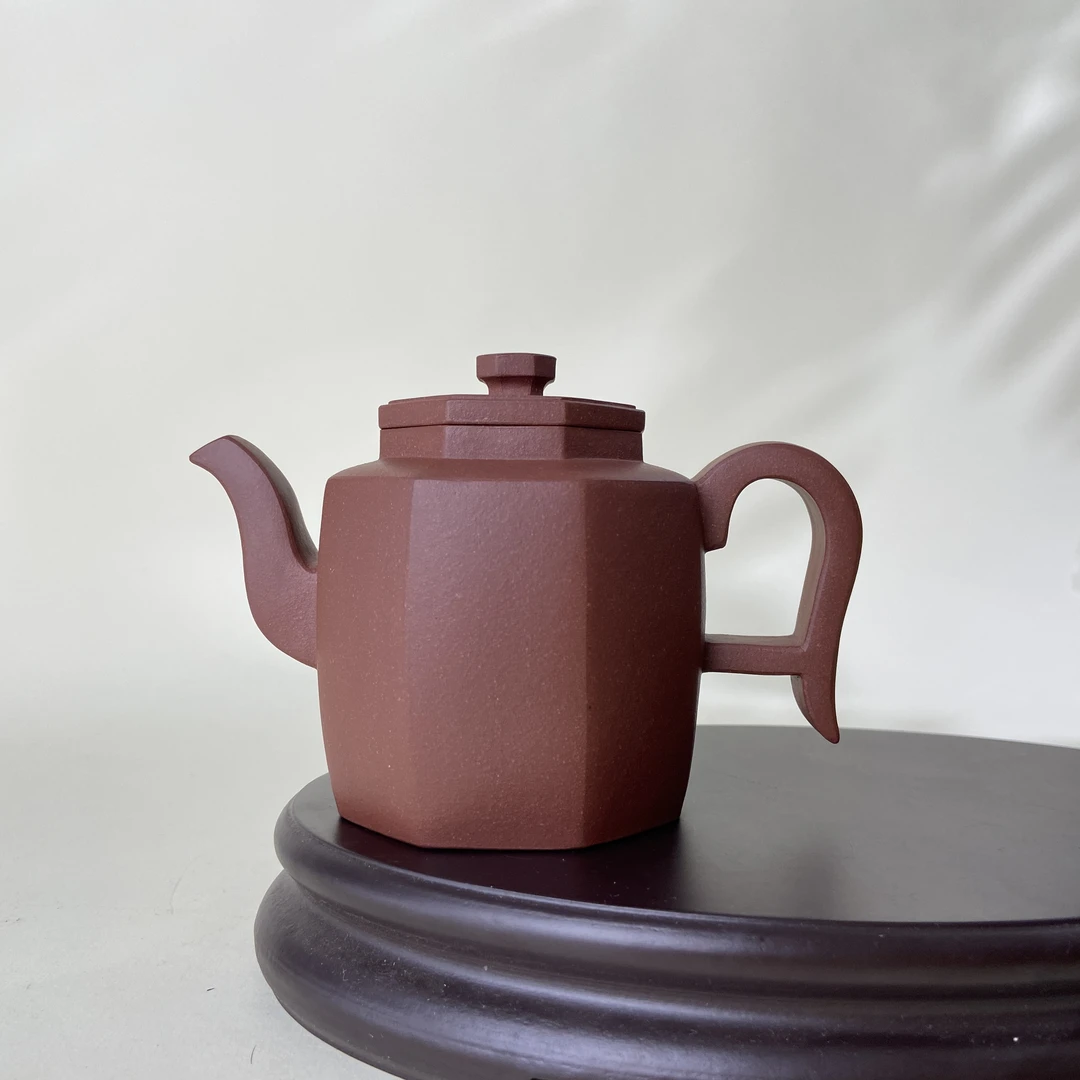 宜兴手工紫砂陶 茶壶GS3786-2