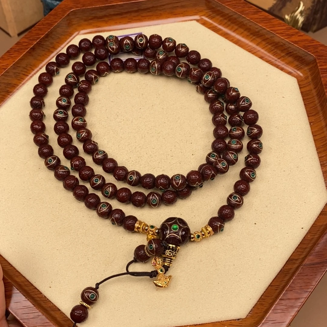 双***机吊坠凤眼菩提凤眼