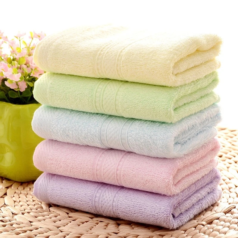 竹纤维童巾抗菌柔软吸水不掉毛不掉色