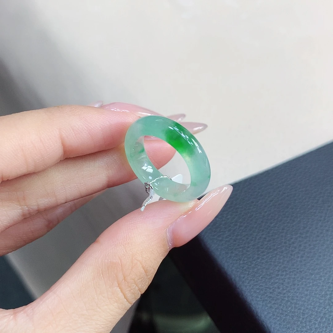 未镶嵌戒指翡翠10.11号