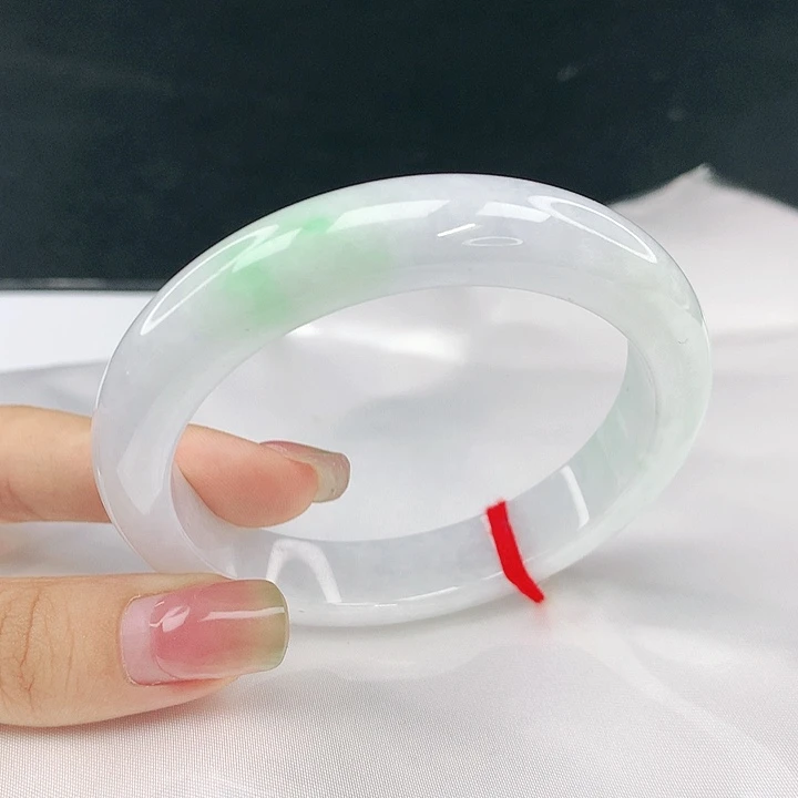 翡翠未镶嵌手镯圈57.8，40161