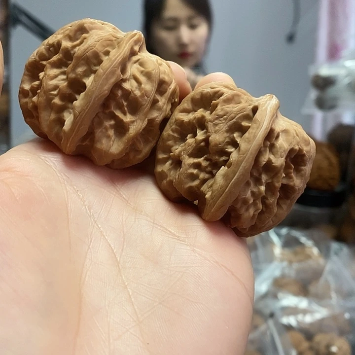 把件文玩核桃44平谷方块