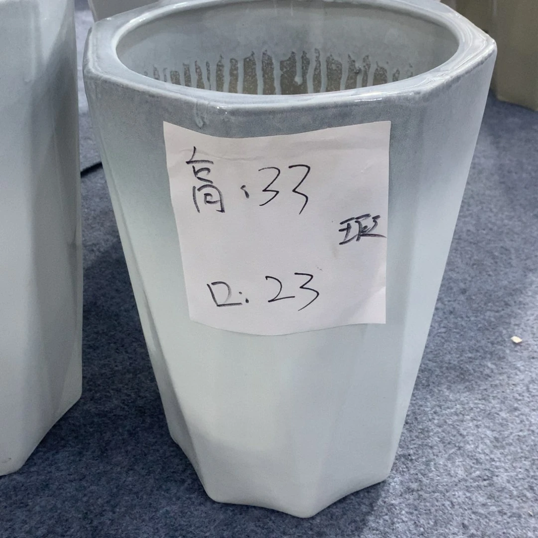 高温陶瓷花盆微瑕花盆微瑕