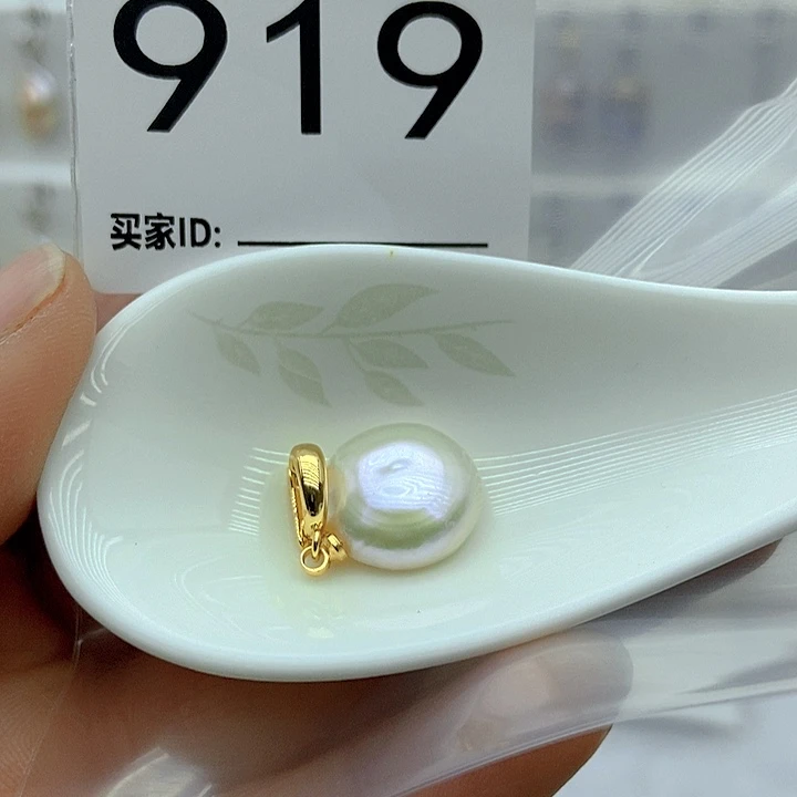 淡水珍珠颈饰银S925镶嵌