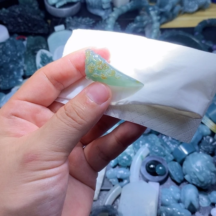 定制翡翠未镶嵌?****王毛