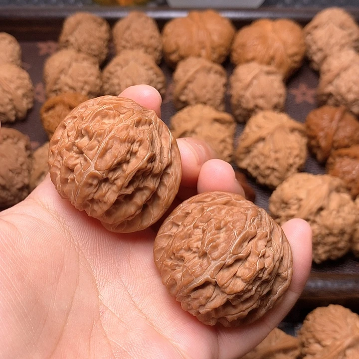 『***』吊坠文玩核桃磨盘40尺