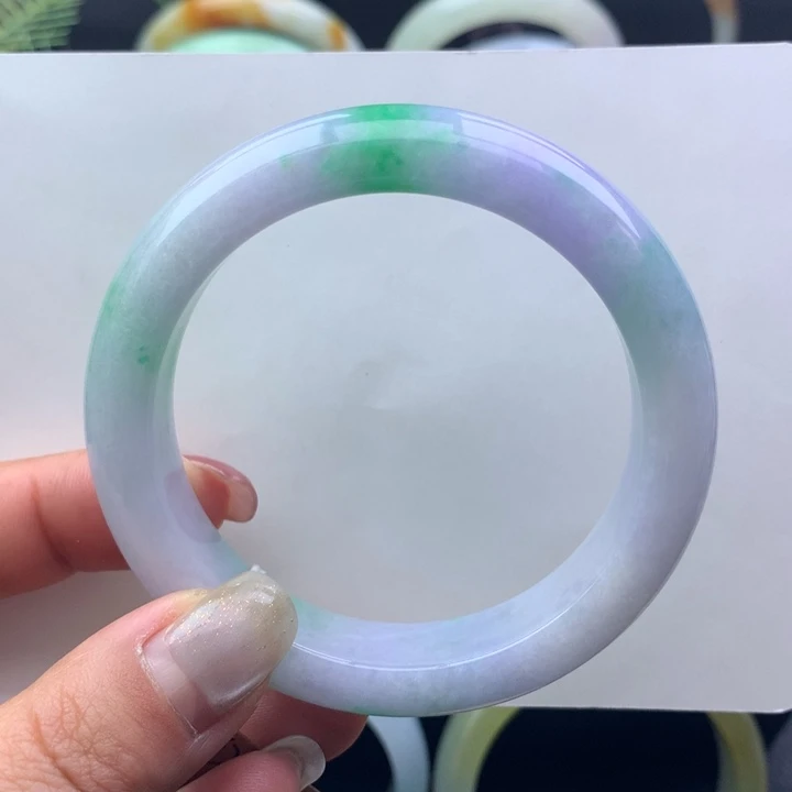 翡翠未镶嵌手镯天然翡翠手镯