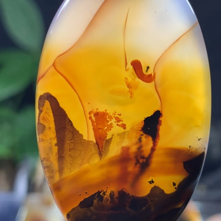 玛瑙/玉髓颈饰未镶嵌047