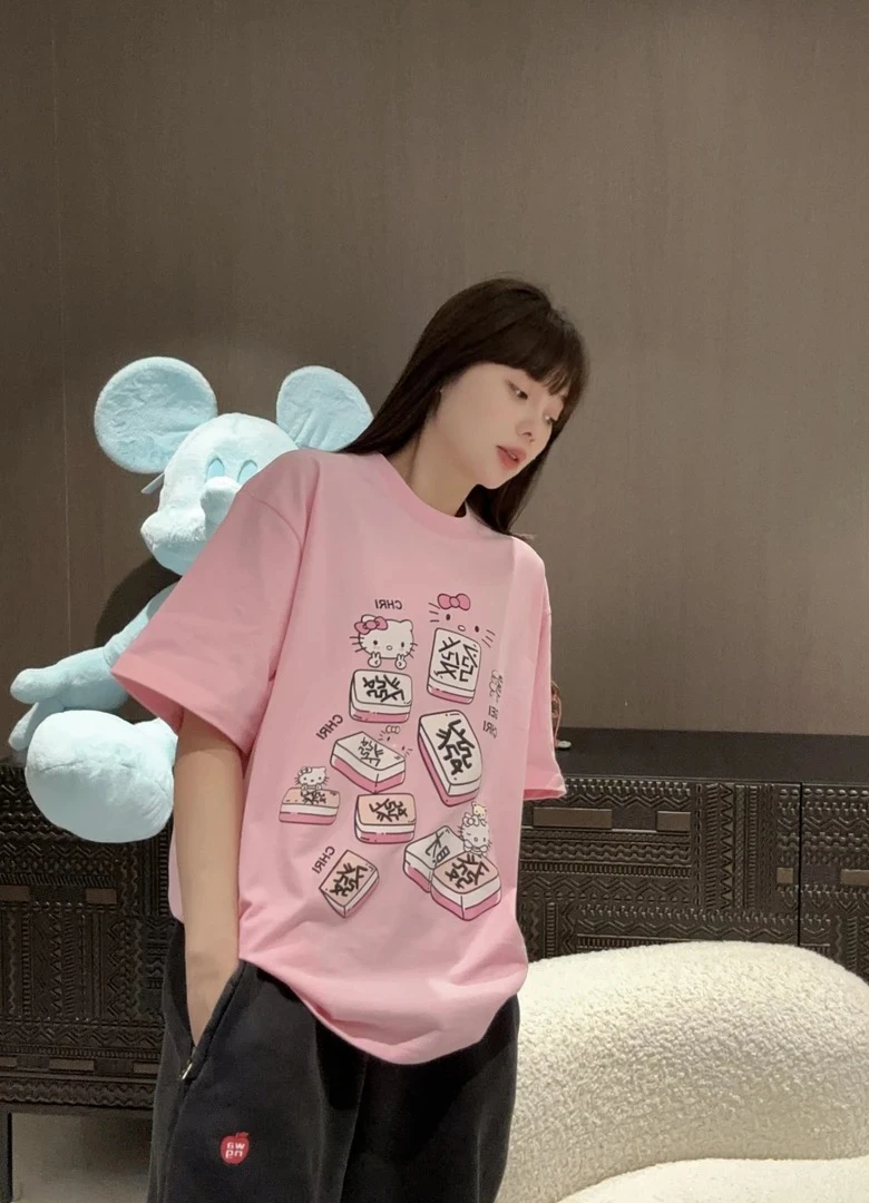 SEVENFUOO-TX6917【浪漫kitty】短袖