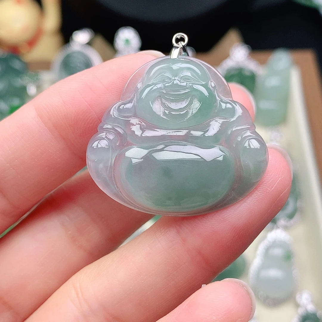 翡翠未镶嵌颈饰吊坠