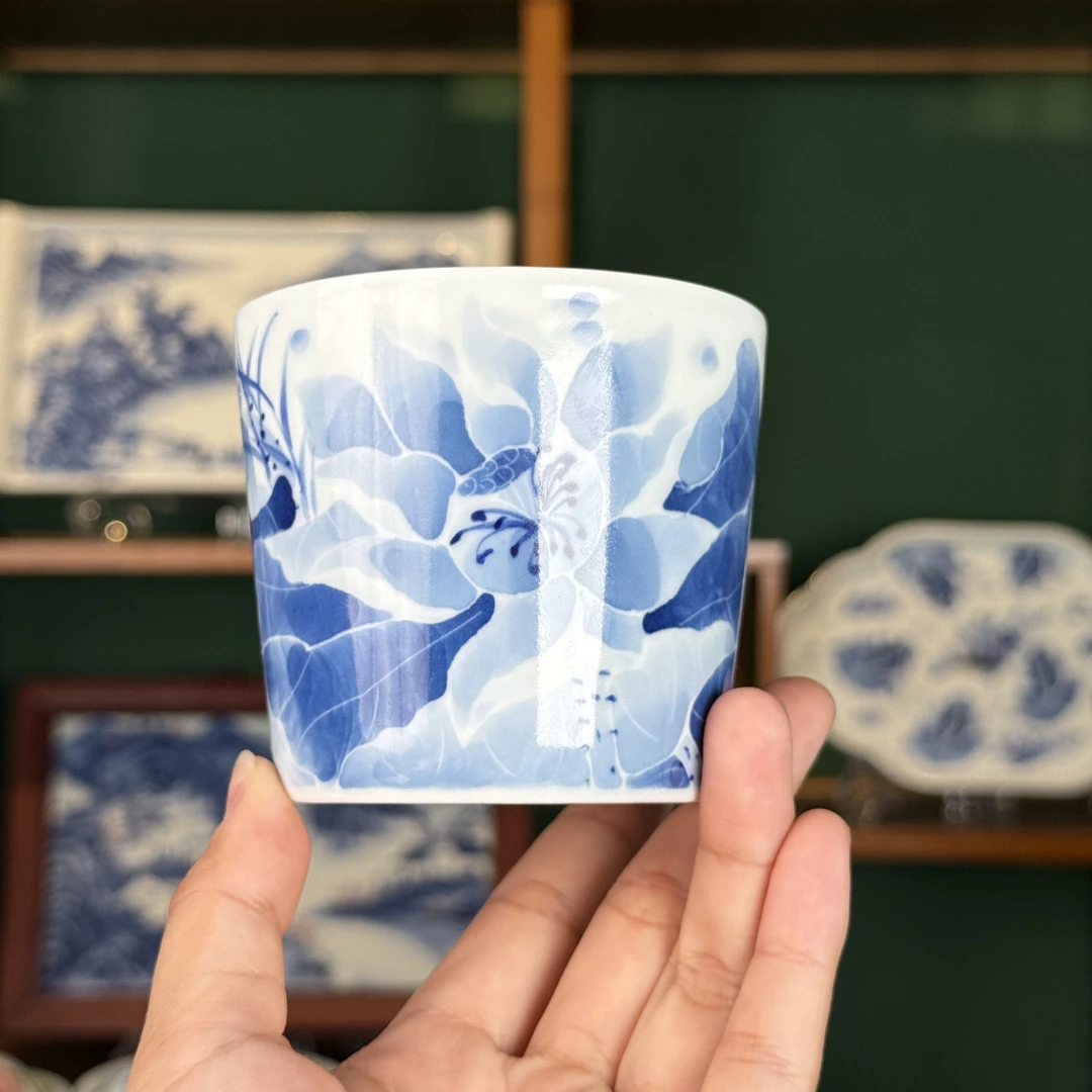 【沫染枫月】汾水荷花可乐杯(200cc)