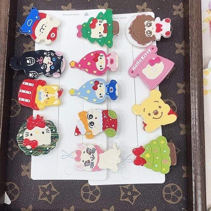 皮质非金属笨笨148边夹