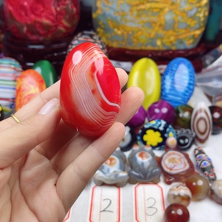未镶嵌耳饰玛瑙/玉髓