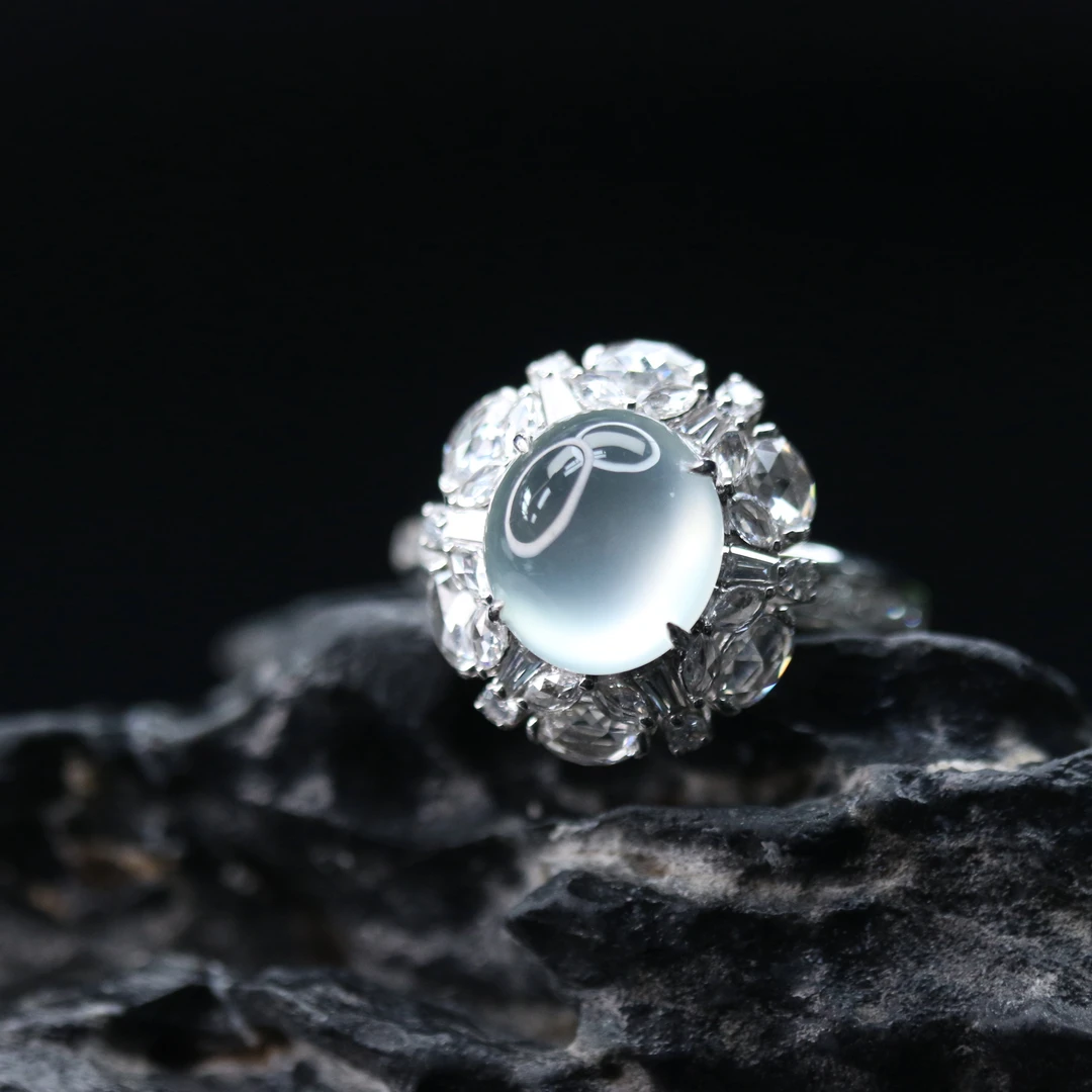 34天然缅甸翡翠A货18k戒指/701356/上海嘉禾拍卖