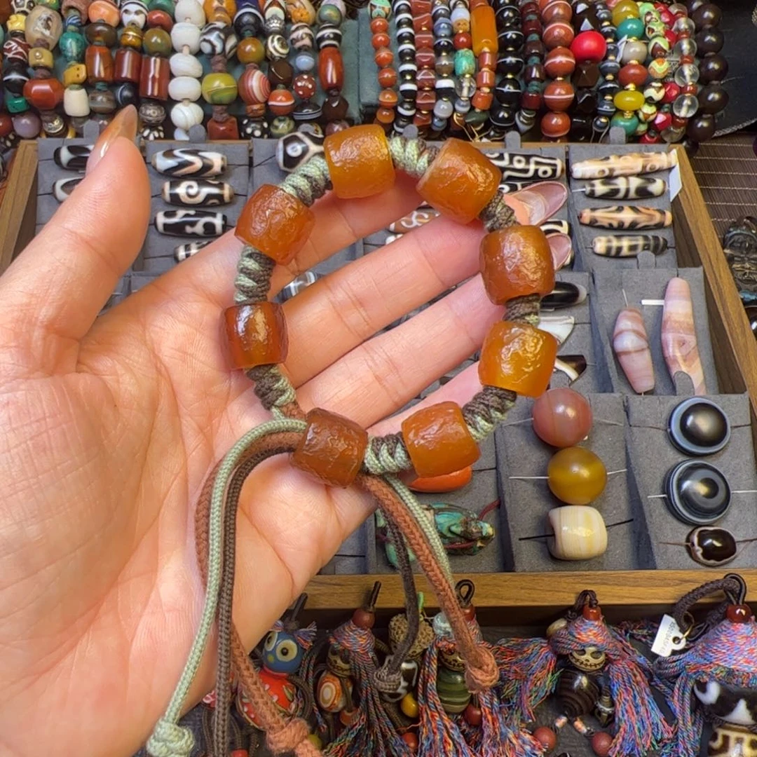 玛瑙/玉髓未镶嵌项链