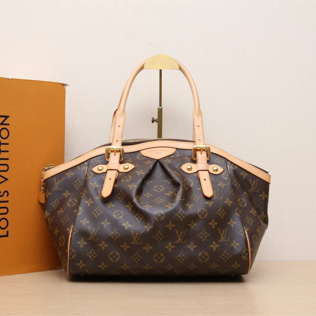 95新 LouisVuitton/路易威登 【娇活动】饺子包36PVC 2009 992110