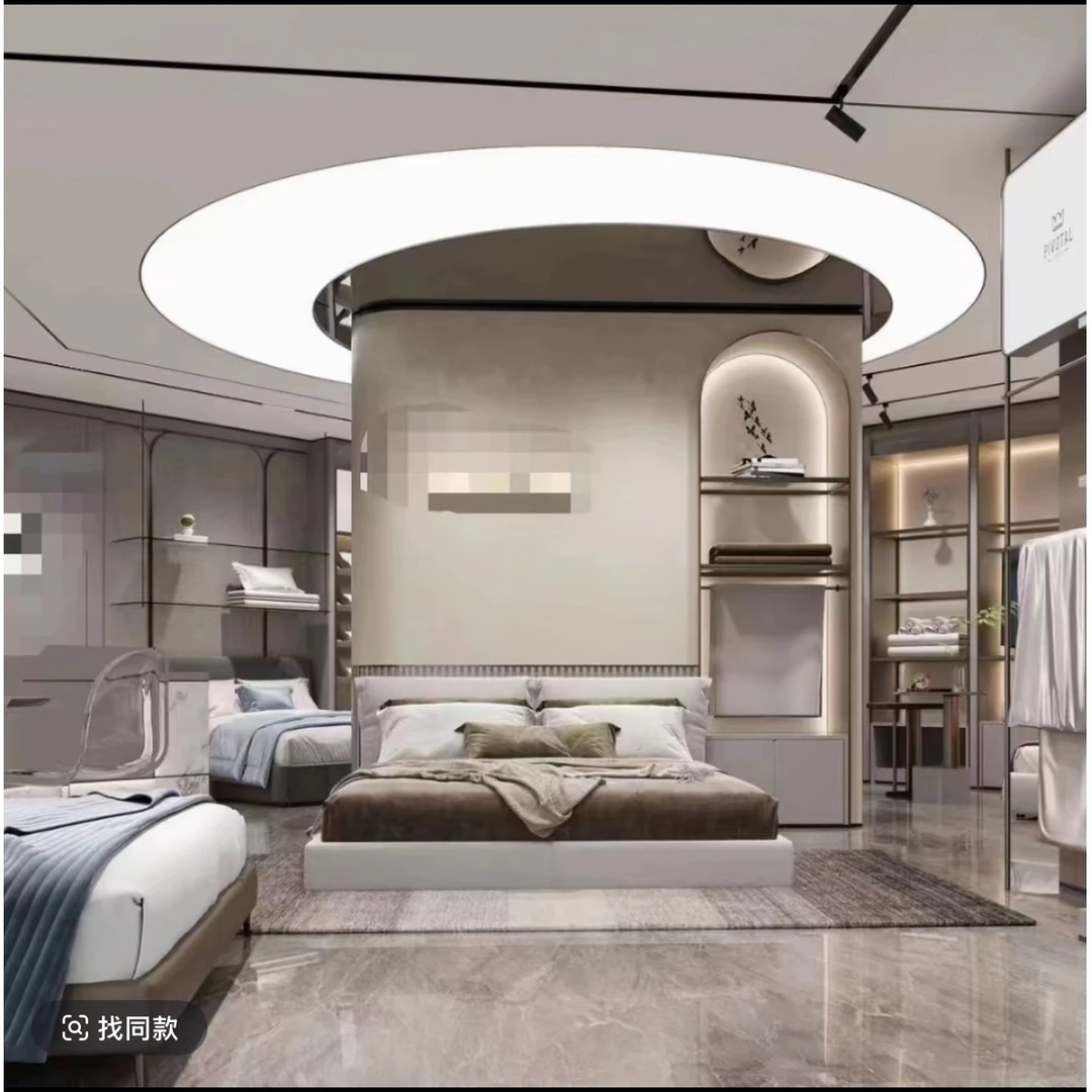 新品牛奶绒兔绒渐变刺绣四件套-拼接
