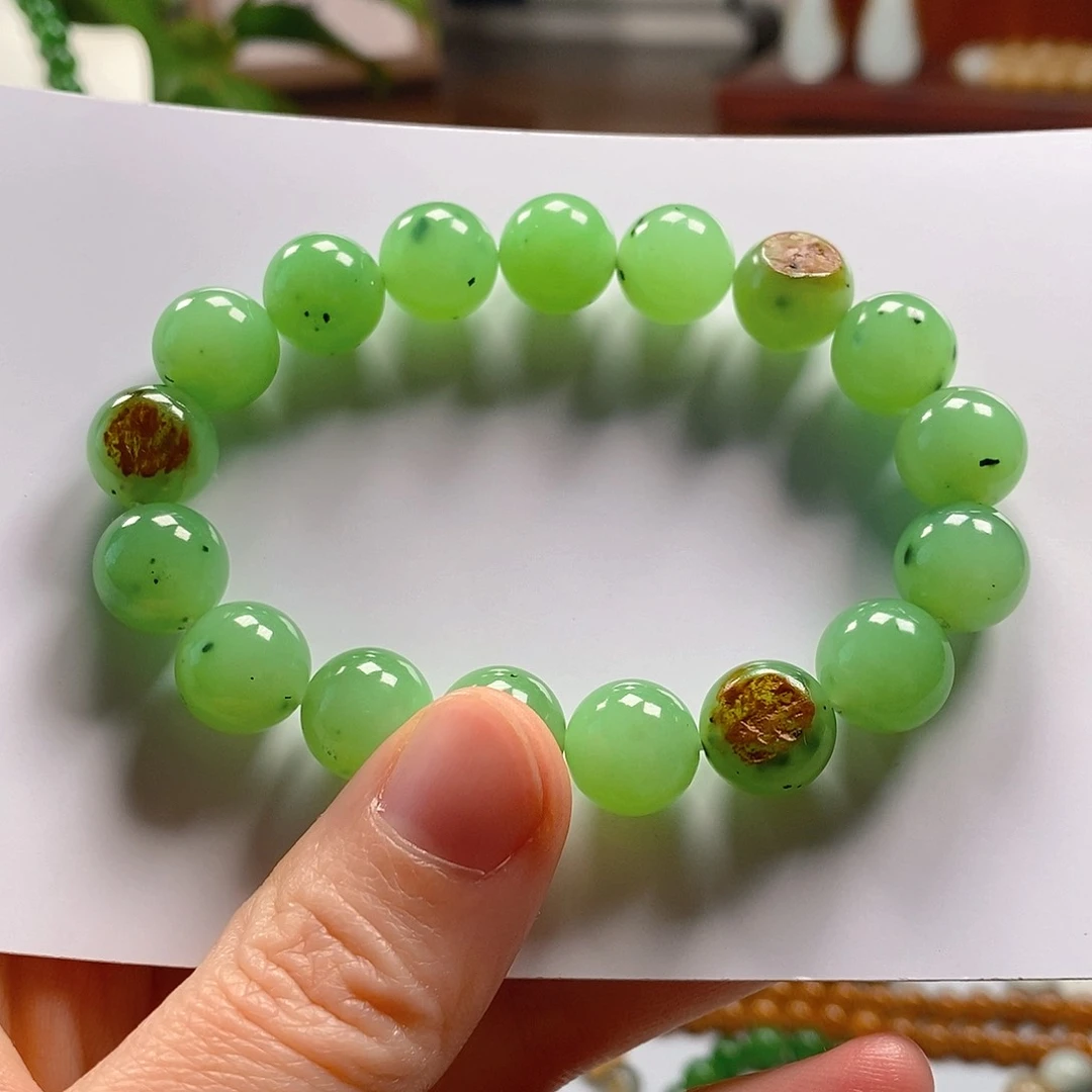 和田玉手串未镶嵌