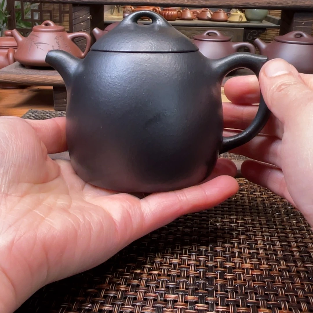 紫砂茶壶宜兴原矿紫砂手工制全240