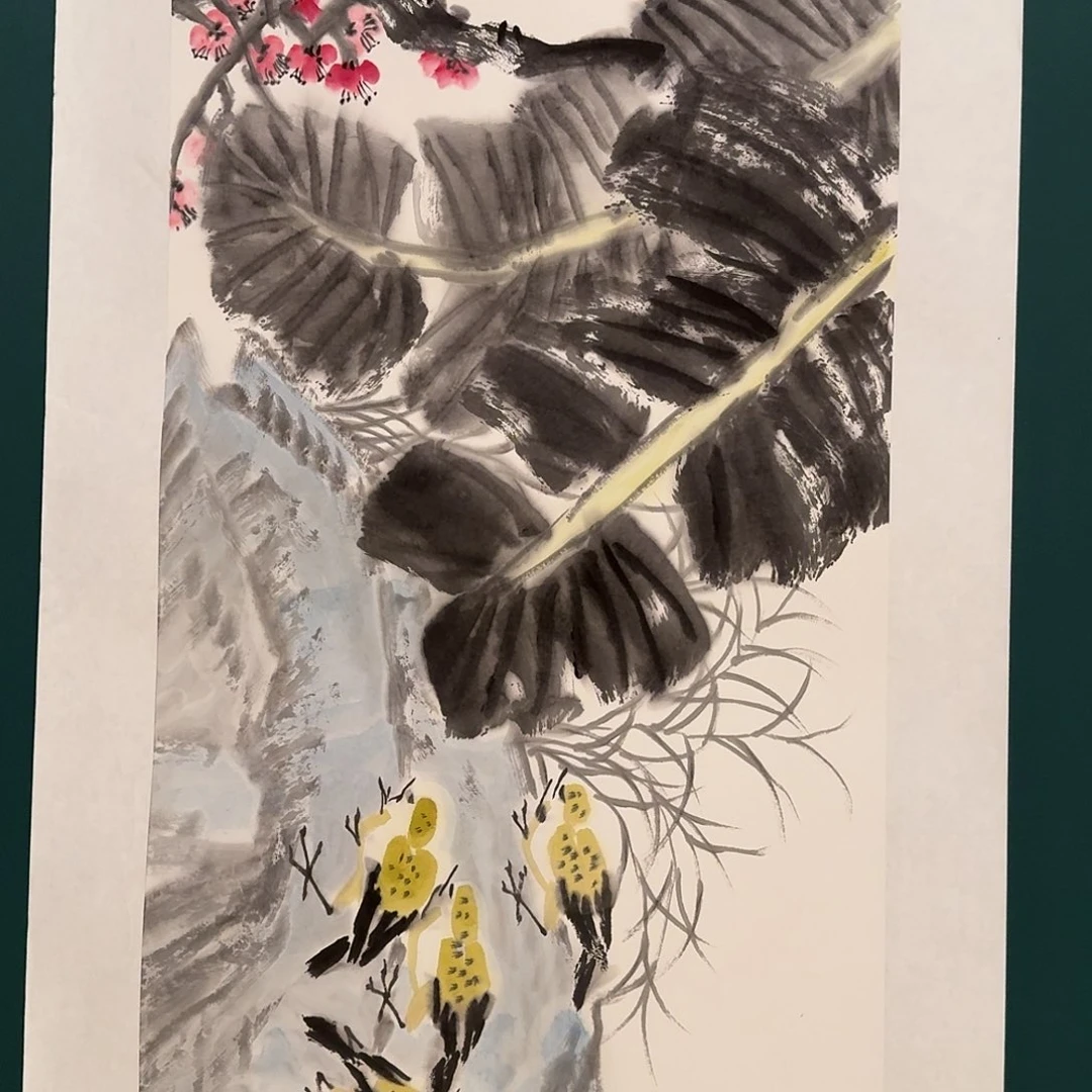 国画溥老师的作品