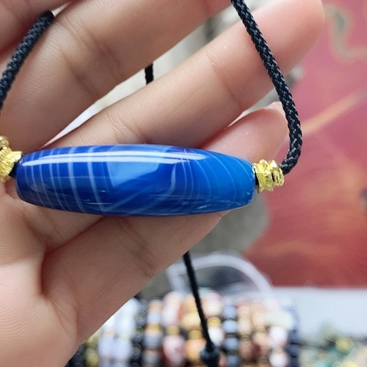 玛瑙/玉髓合金颈饰