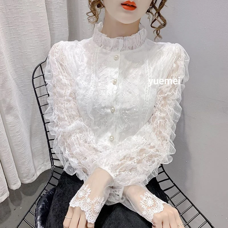 【本店】雪纺衫气质时尚打底衫洋气薄款短袖独特蕾丝衬杏色无袖小衫