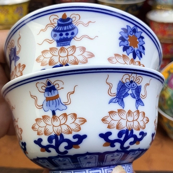 景德镇陶瓷藏式茶碗