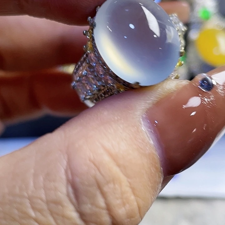 万***8定制翡翠未镶嵌8666556556588