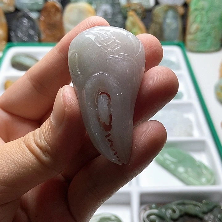 翡翠未镶嵌颈饰翡翠a货