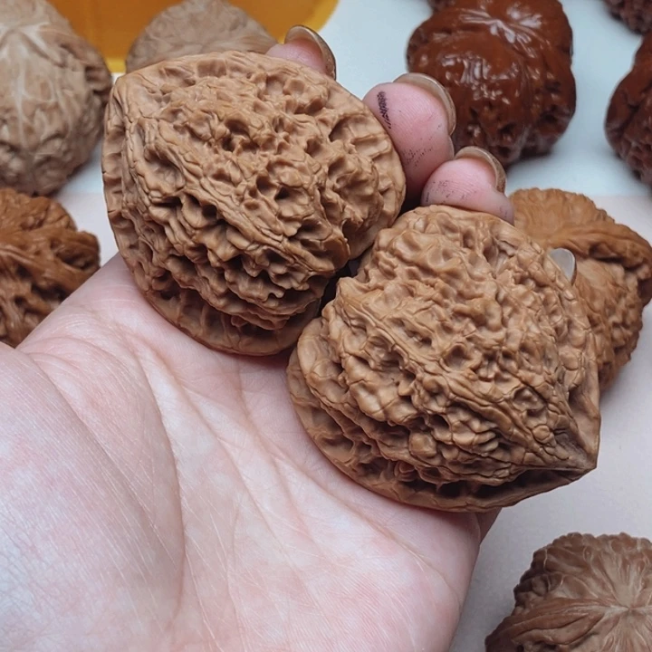 把件文玩核桃虎头王45